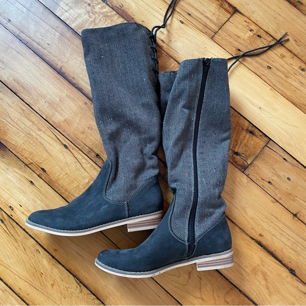 Rocket Dog lace up calf boots 👢